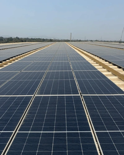 Business feedback on industrial solar panels.