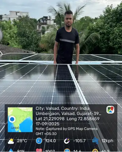 5-star customer review for home solar upgrade.